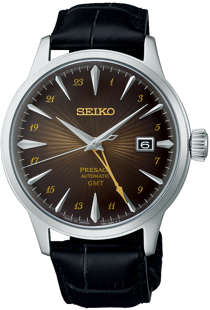 Seiko Presage Cocktail Time Rusty Nail Gmt