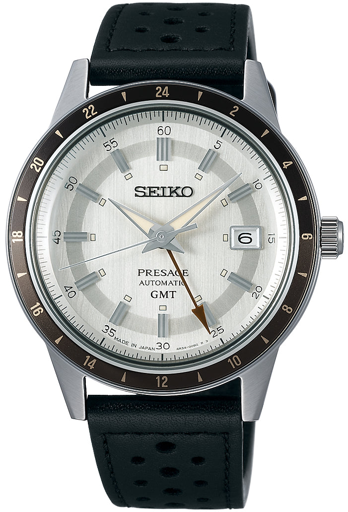 Seiko Presage Style 60s Road Trip Gmt Stone