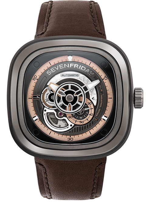 Sevenfriday P2c/01 Gunmetal Pvd