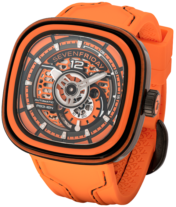 Sevenfriday Ps3/03 Chromatic Carbon Orange