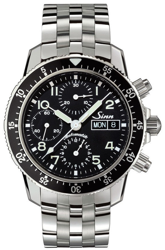 Sinn 103 St Sa Flieger Chronograph Fine Link Bracelet