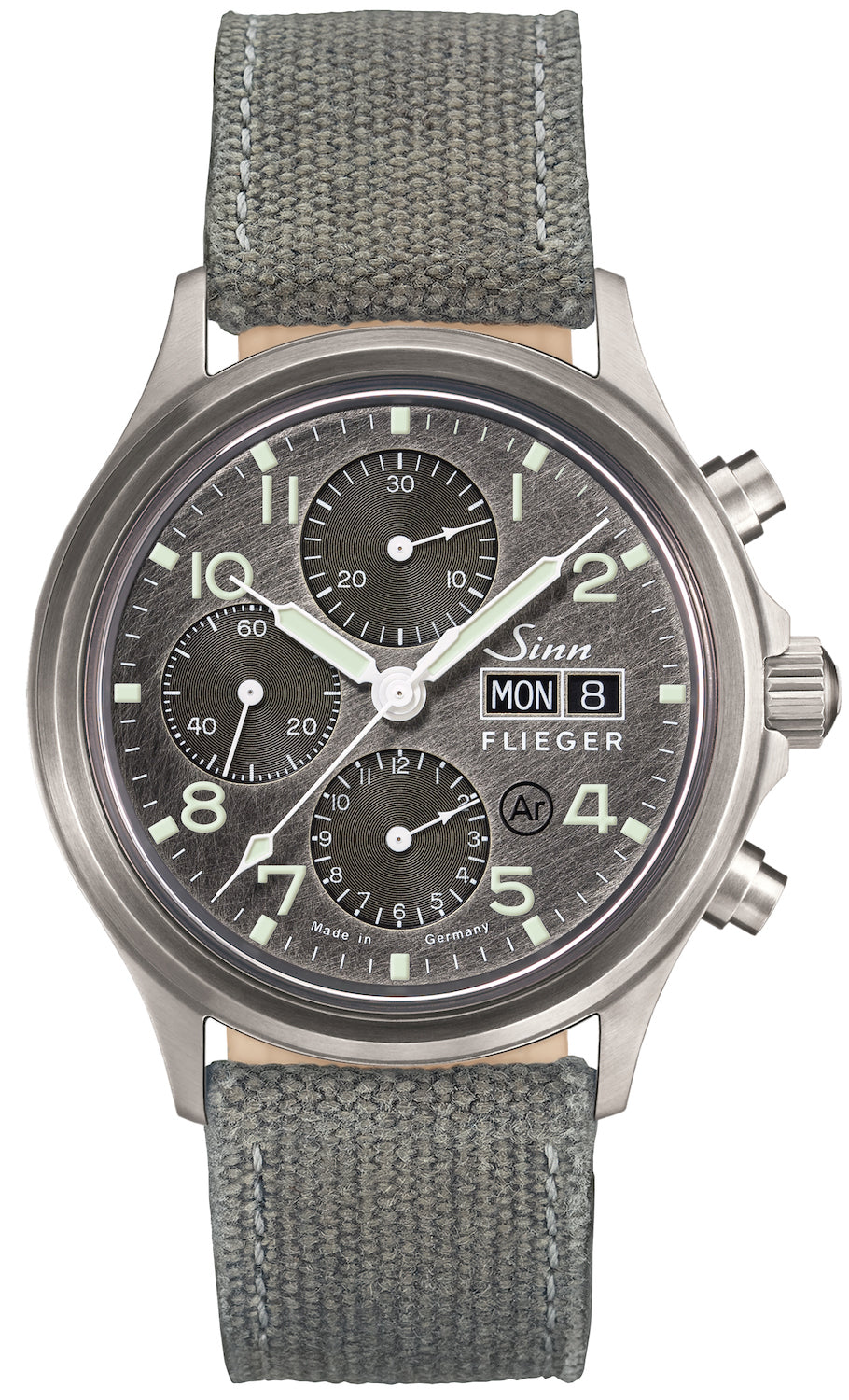 Sinn 358 Sa Pilot Ds Canvas Grey