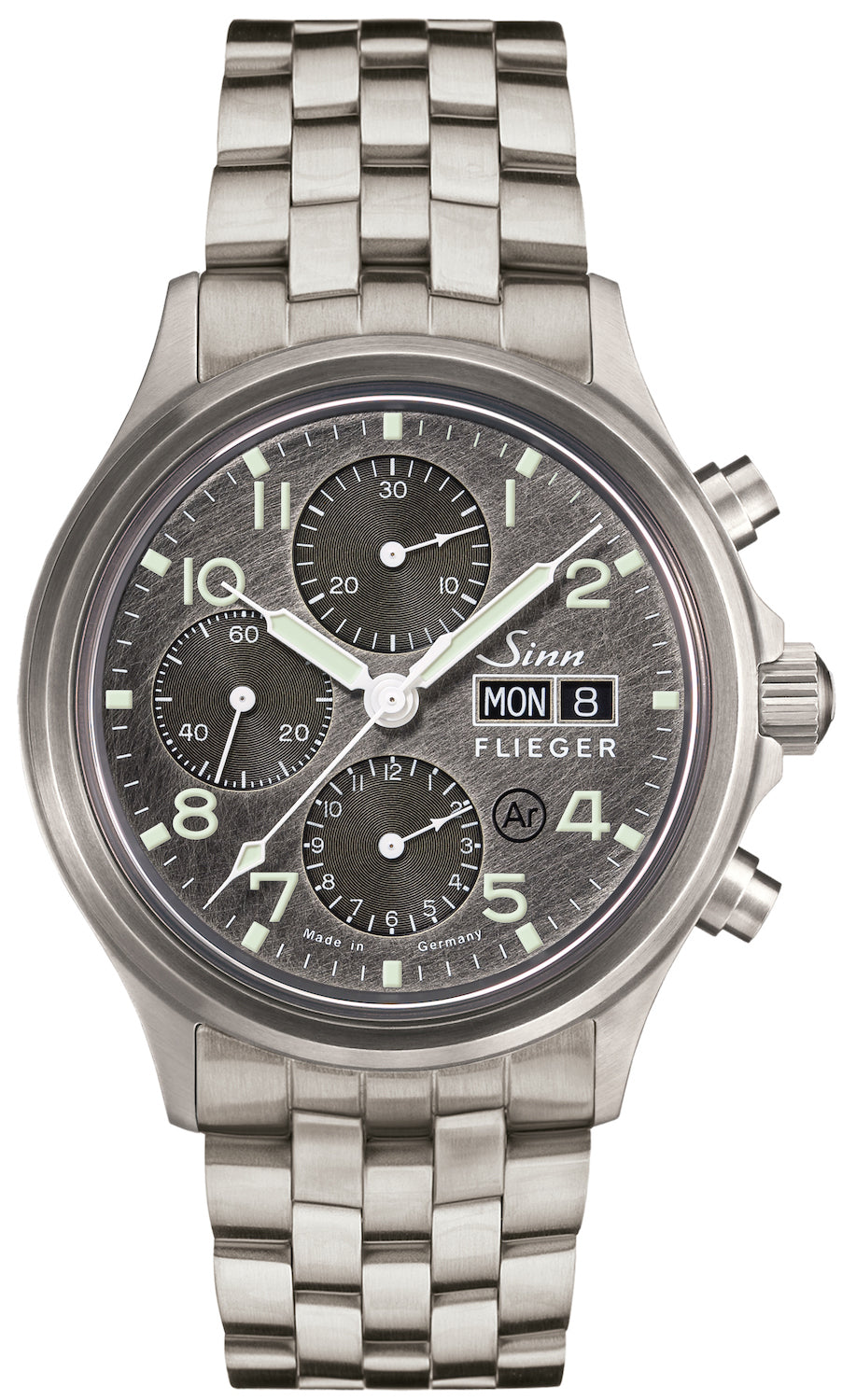 Sinn 358 Sa Pilot Ds Fine Link Bracelet