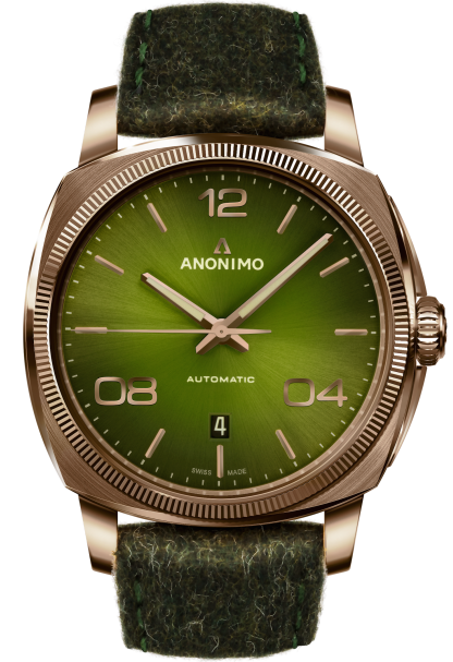 Anonimo Watch Epurato Galvanic Green Sunray