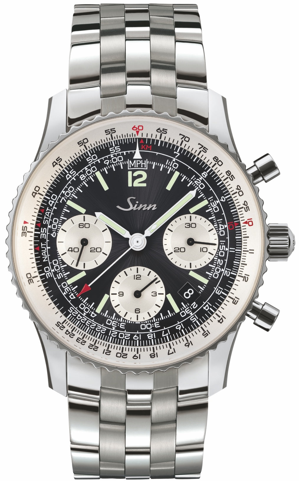 Sinn 903 St Ii Navigation Chronograph Bracelet