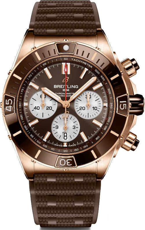 Breitling Super Chronomat B01 44 18k Red Gold