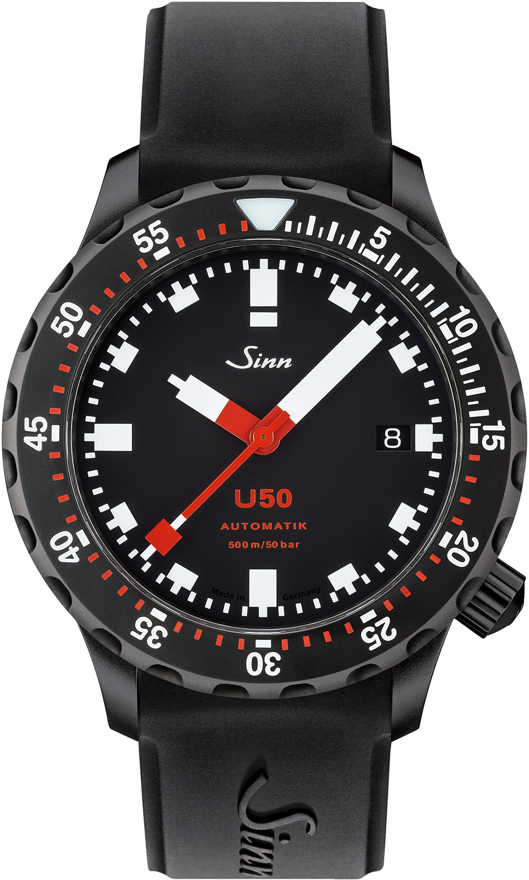 Sinn U50 S Silicone Black