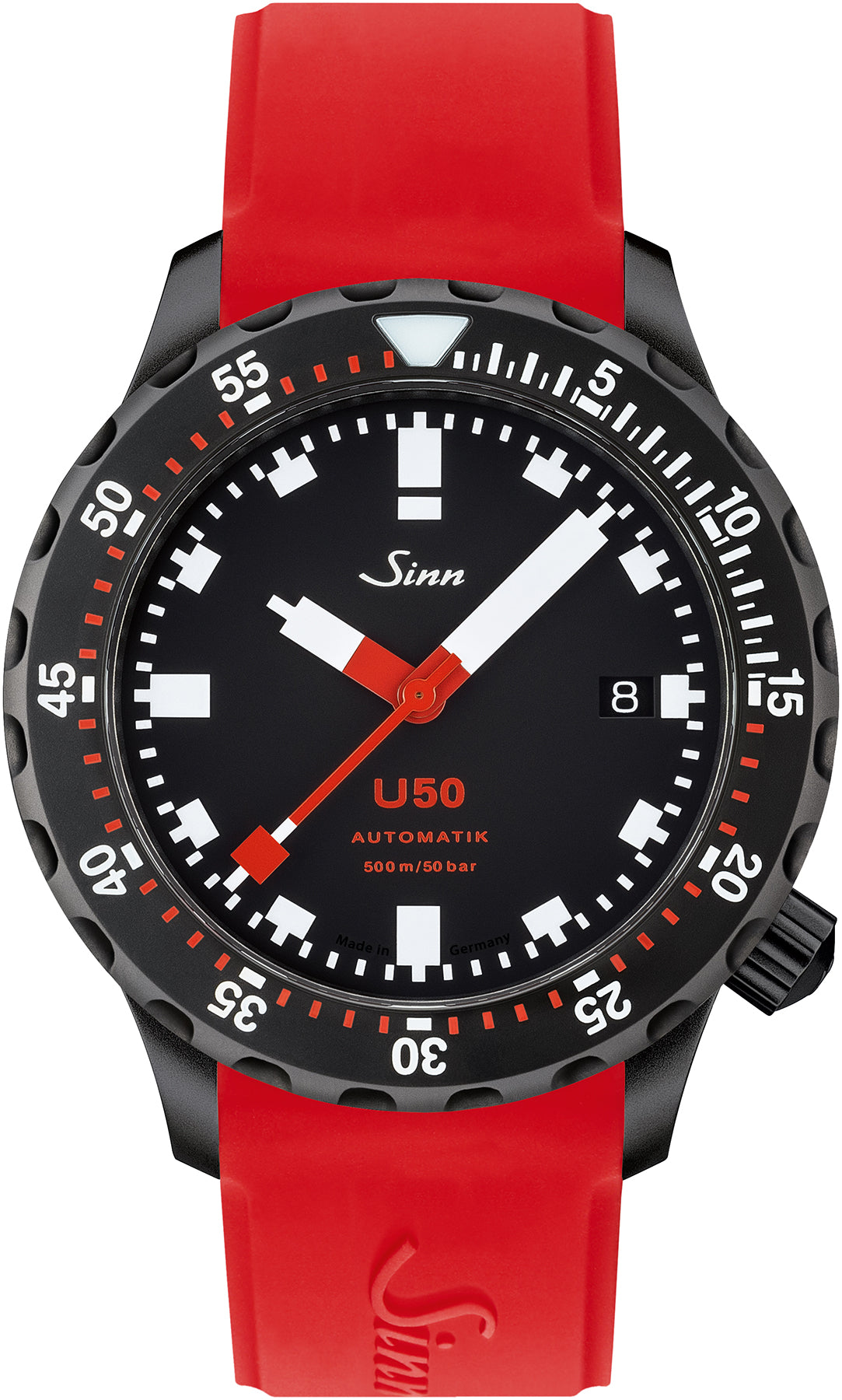 Sinn U50 S Silicone Red