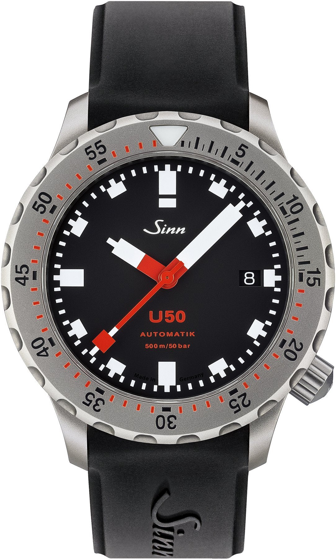 Sinn U50 Silicone Black