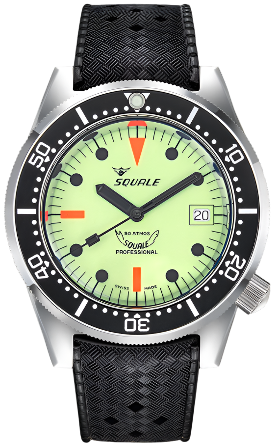 Squale 1521 Full Luminous Rubber