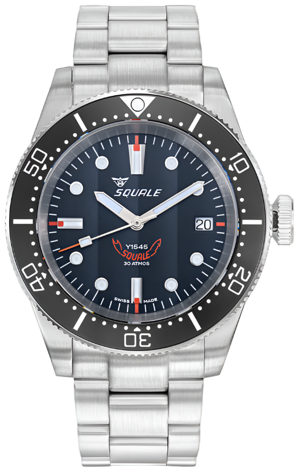 Squale 1545 Black Bracelet