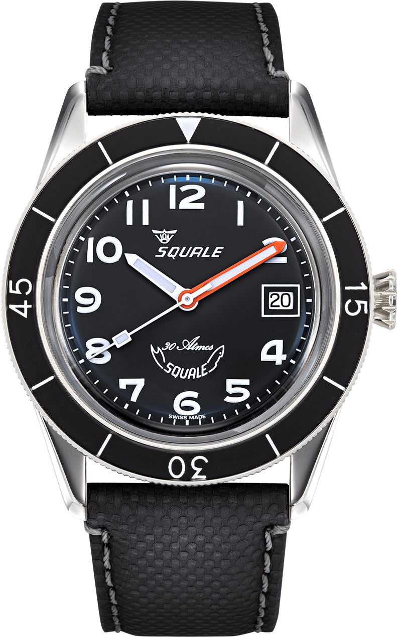 Squale Sub-39 Black Arabic