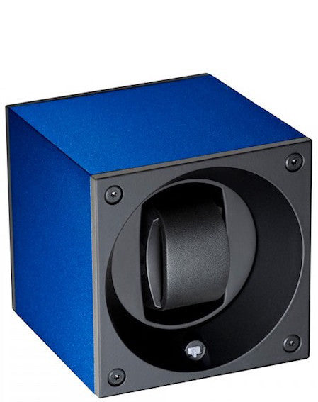 Swiss Kubik Watch Winder Single Navy Blue