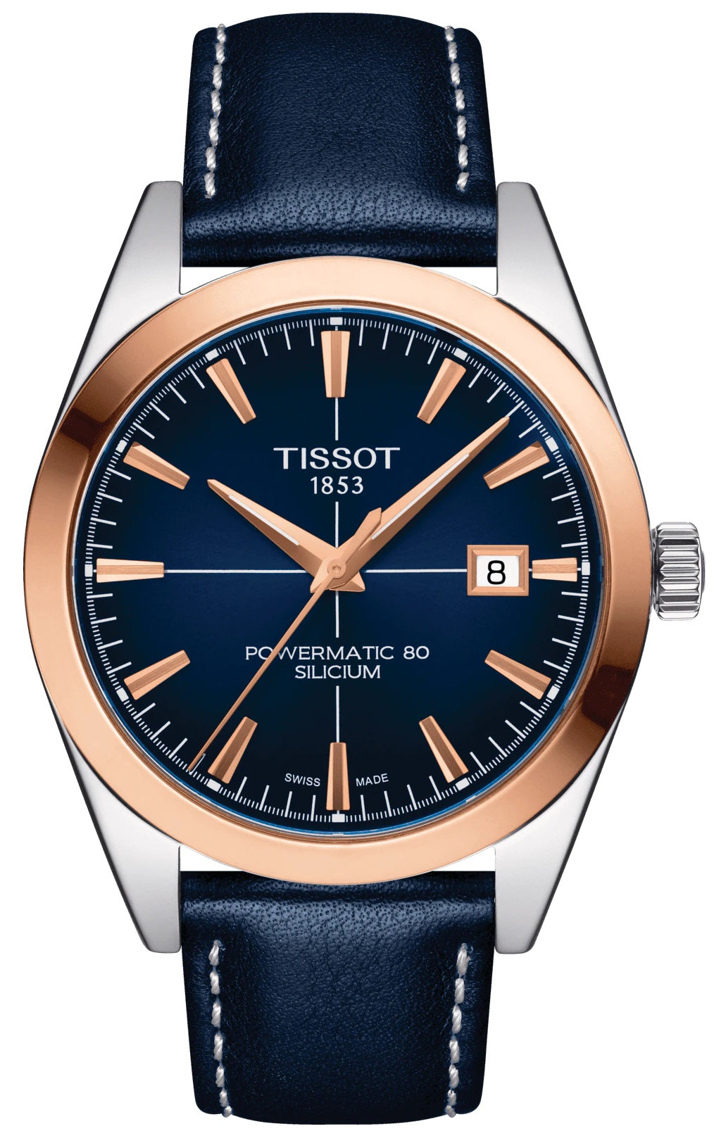 Tissot Gentleman Powermatic 80 Silicium Solid 18k Gold