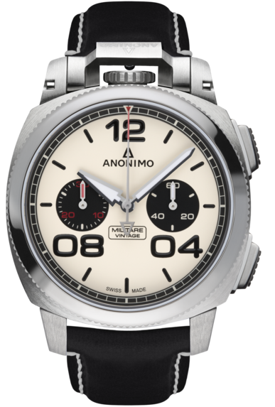 Anonimo Watch Militare Chrono Vintage Panda