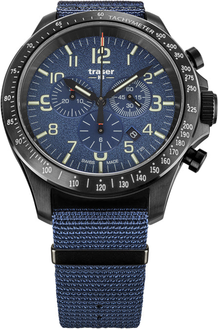 Traser H3 P67 Officer Pro Chronograph Blue