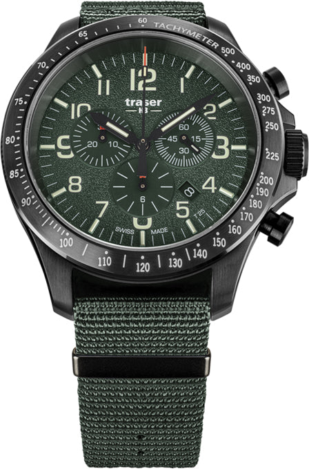 Traser H3 P67 Officer Pro Chronograph Green