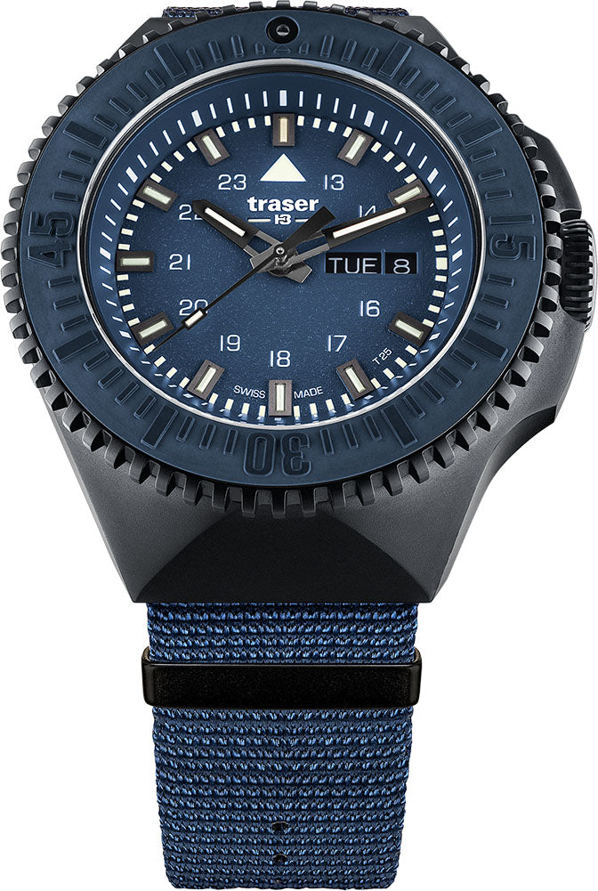 Traser H3 P69 Black Stealth Blue Nato