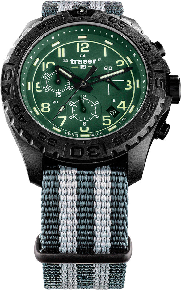 Traser H3 P96 Odp Evolution Chrono Green