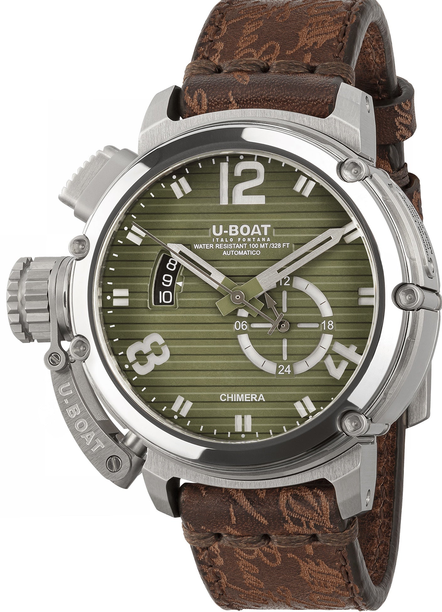 U-boat Chimera 46mm Ss Verde Limited Edition