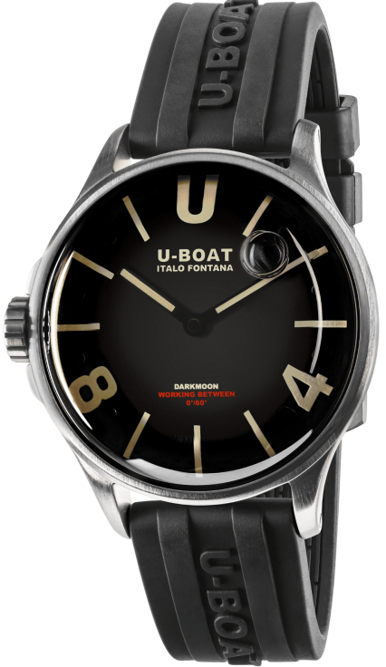 U-boat Darkmoon 40mm Black Ss