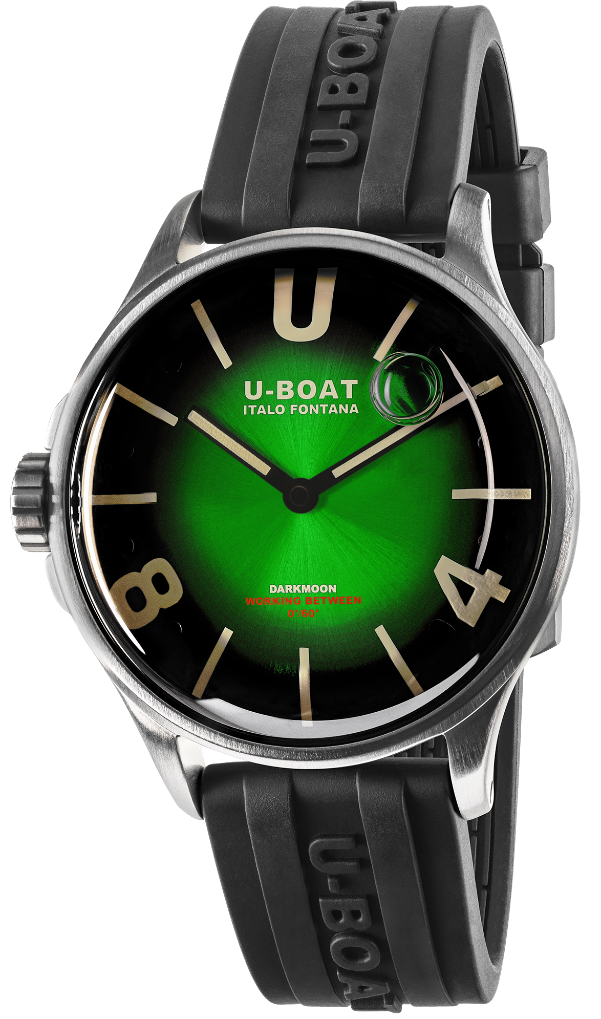 U-boat Darkmoon 40mm Green Ss Soleil