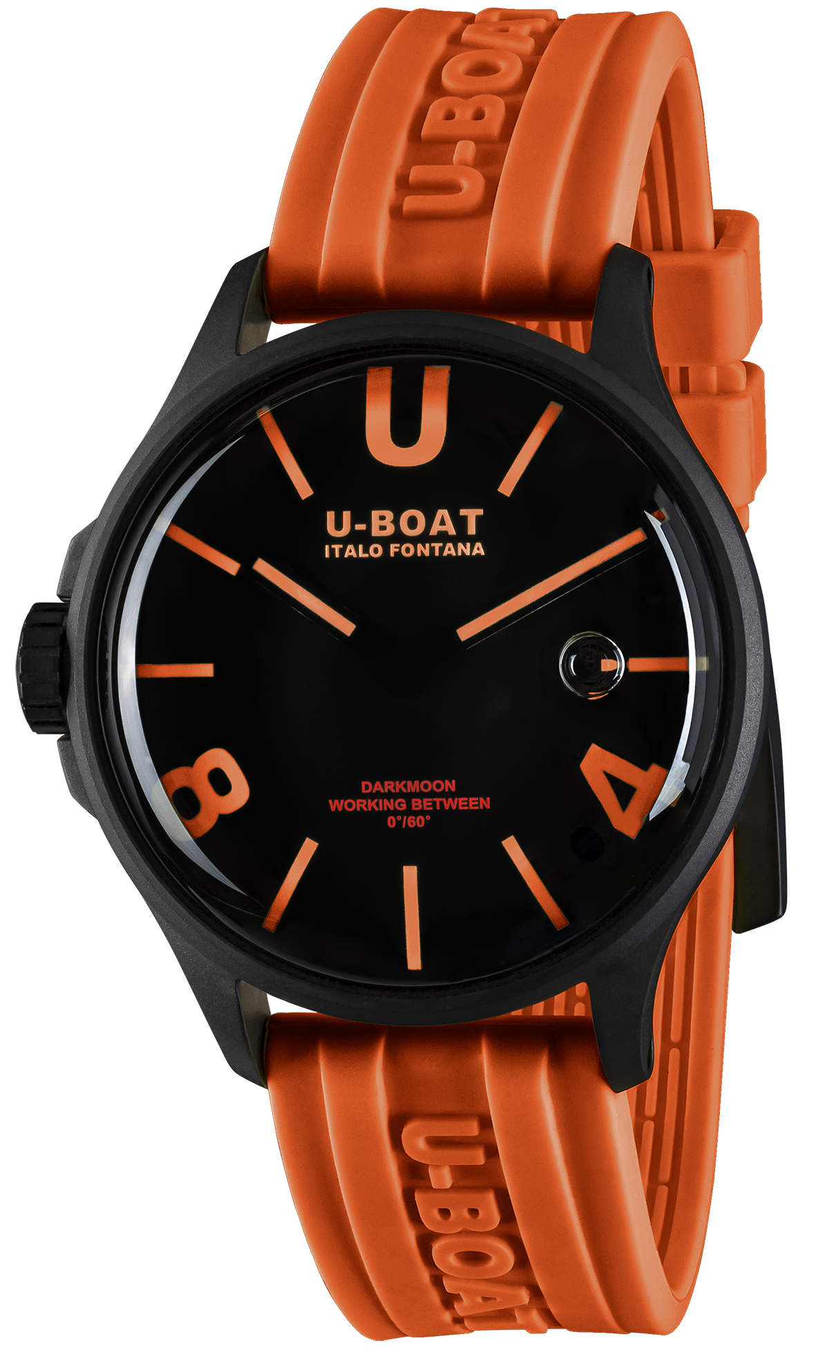 U-boat Darkmoon 44 Black Orange Curve Pvd Pre-order