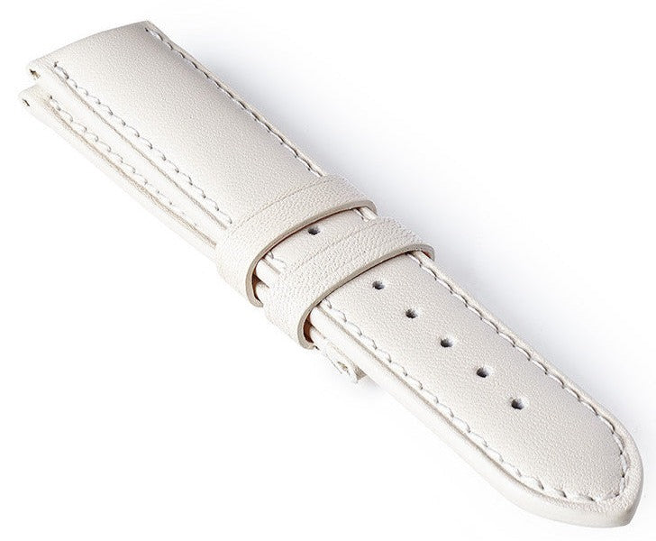 Bremont Leather Strap White-white 22mm Regular