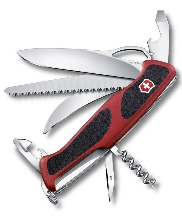 Victorinox Swiss Army Large Pocket Knife Rangergrip 57 Hunter