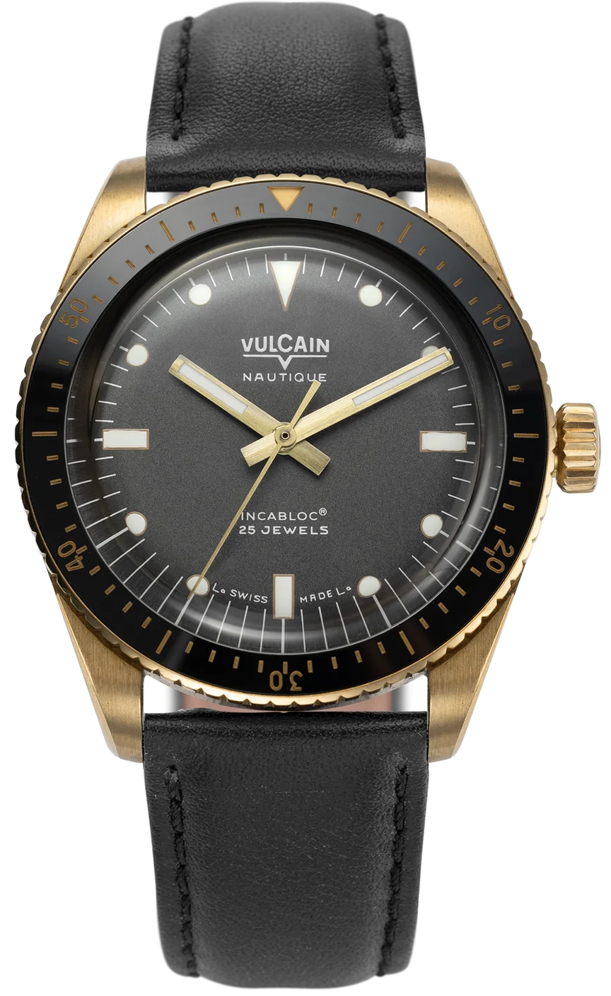 Vulcain Skindiver Nautique Bronze Grey