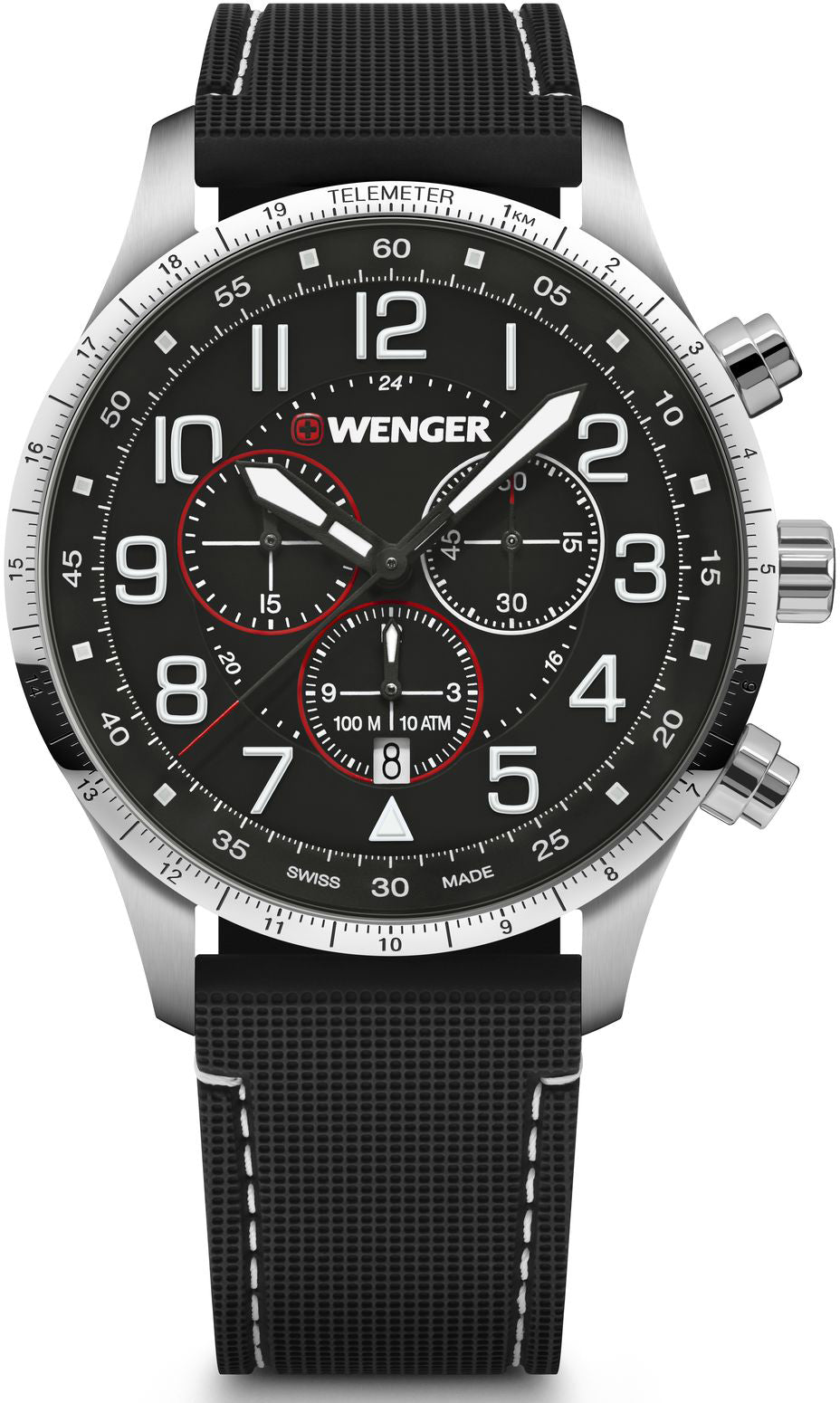 Wenger Attitude Chrono Black