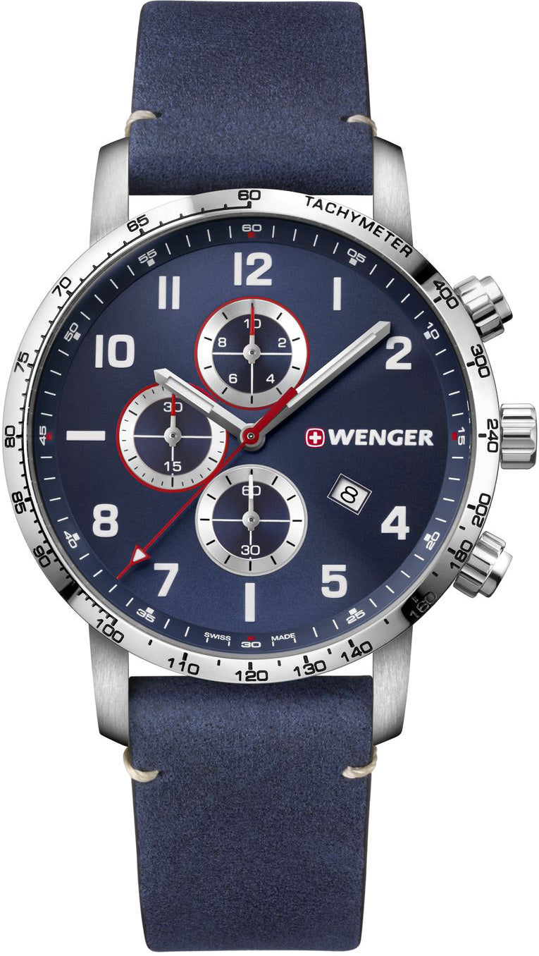 Wenger Attitude Vertical Chrono Mens