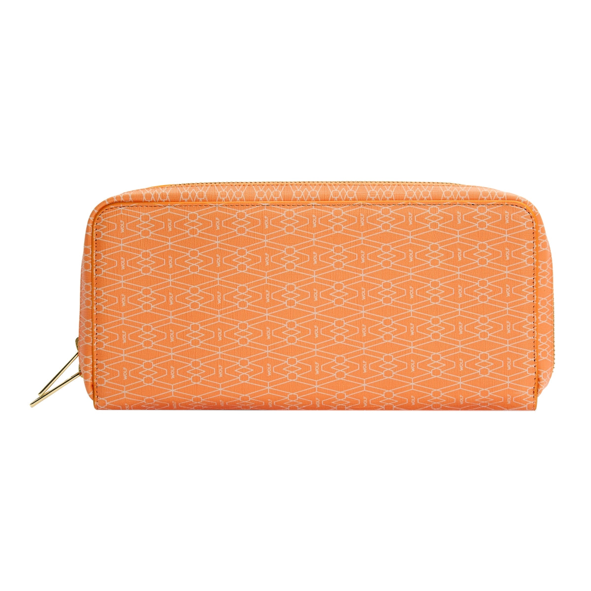 Wolf Signature Vegan Collection Orange Travel Case - Orange