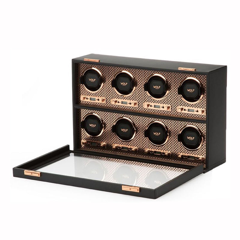 Wolf Watch Winder Axis 8 Piece Copper