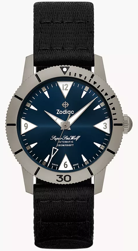 Zodiac Super Sea Wolf Titanium Skin Diver