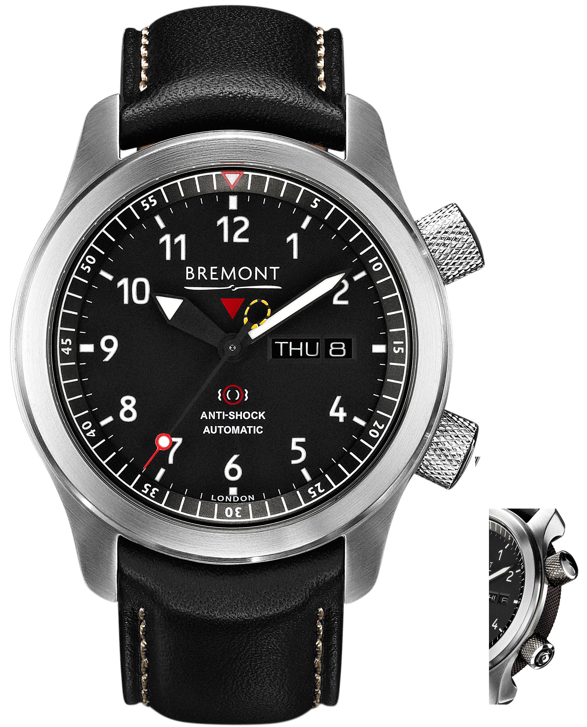 Bremont Watch Martin Baker Mbii Black Anthracite