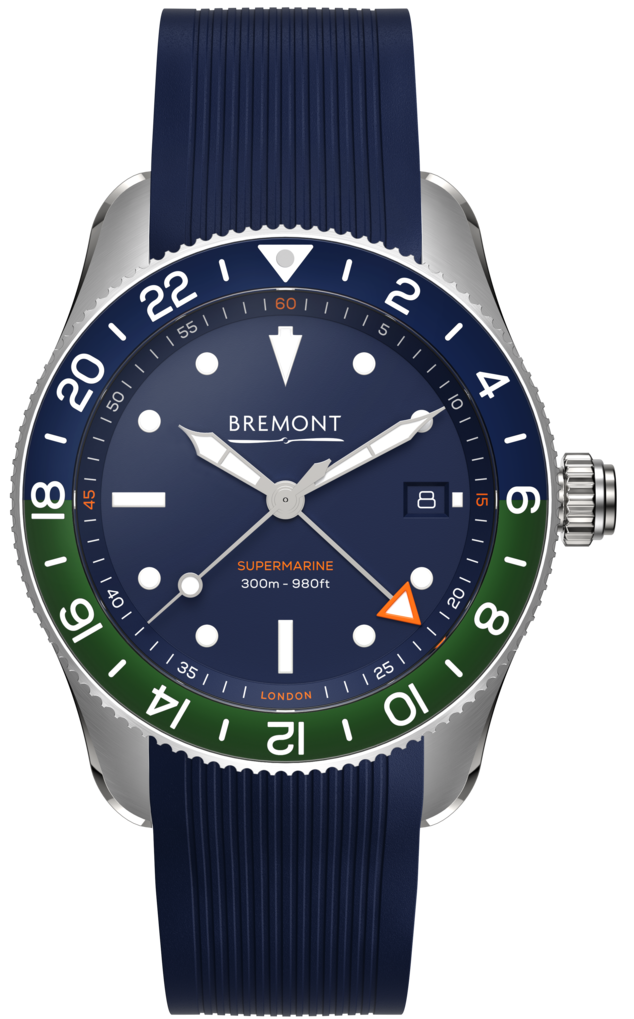 Bremont Supermarine S302 Gmt Blue Rubber