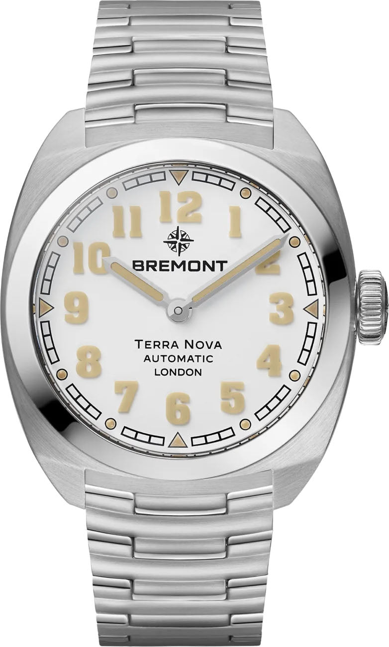 Bremont Terra Nova 38 White Bracelet