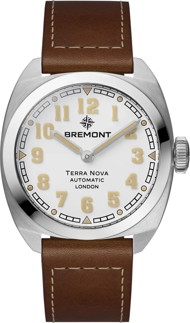 Bremont Terra Nova 38 White Leather