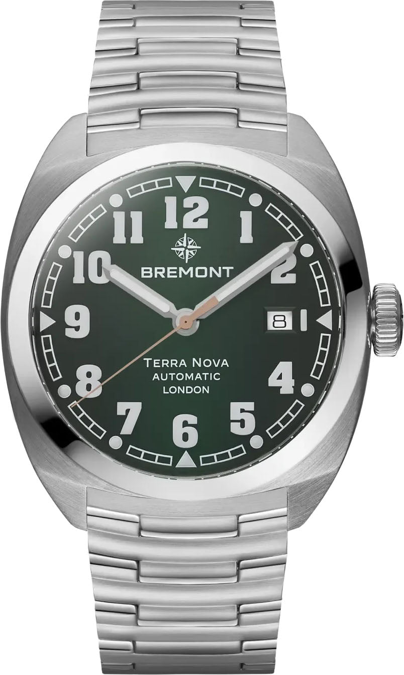 Bremont Terra Nova 40.5 Date Green Bracelet