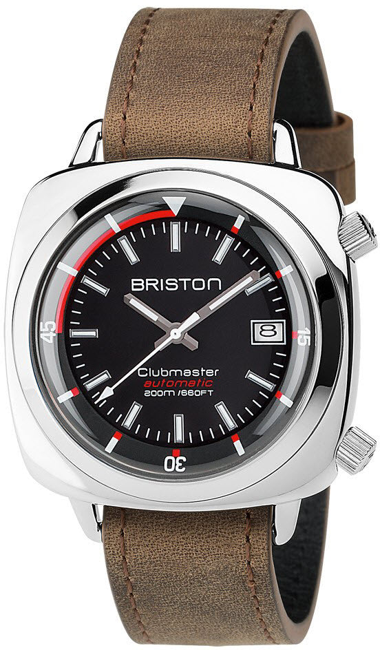 Briston Clubmaster Diver Polished Steel