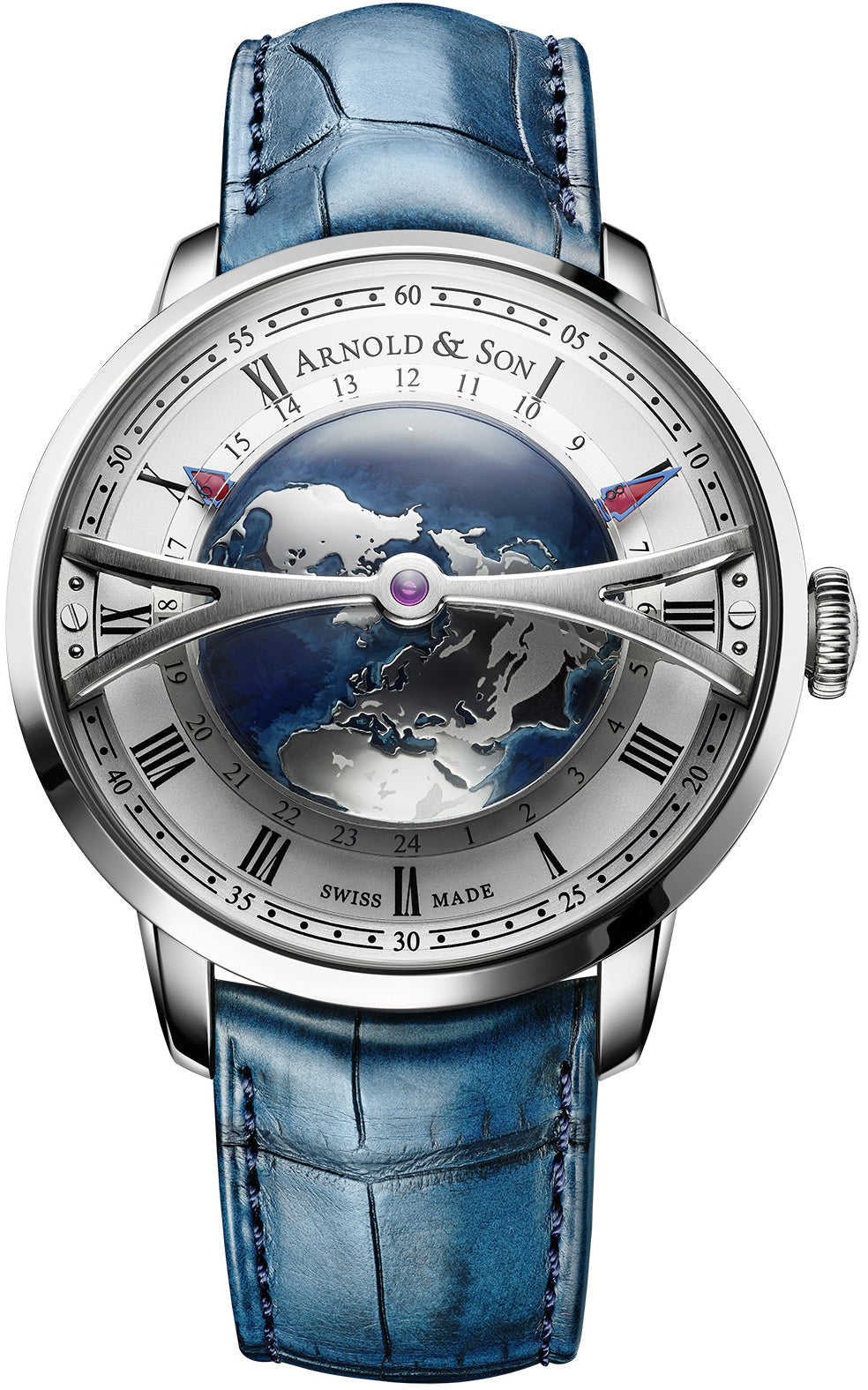 ArnoldandSon Watch Globetrotter