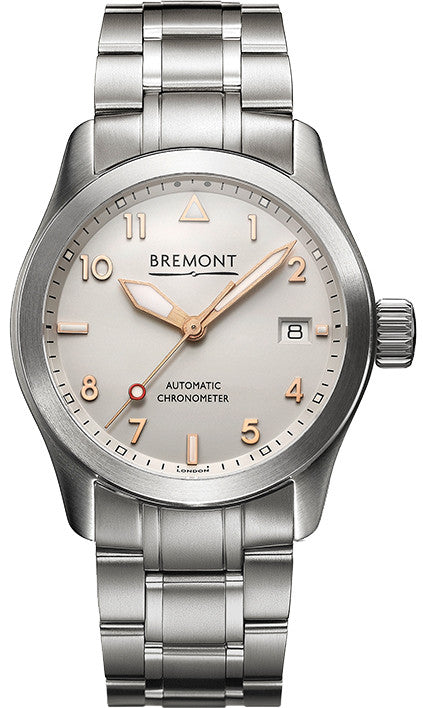 Bremont Watch Solo 37mm Rose Gold Bracelet