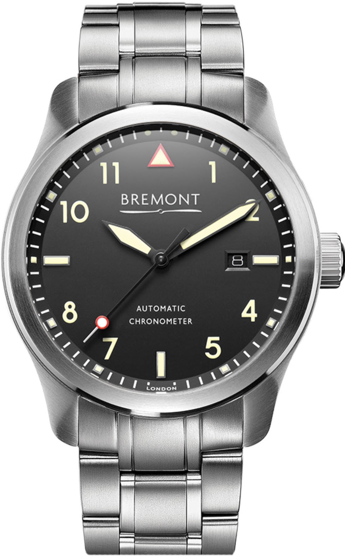 Bremont Watch Solo 43 Cream Numerals Bracelet