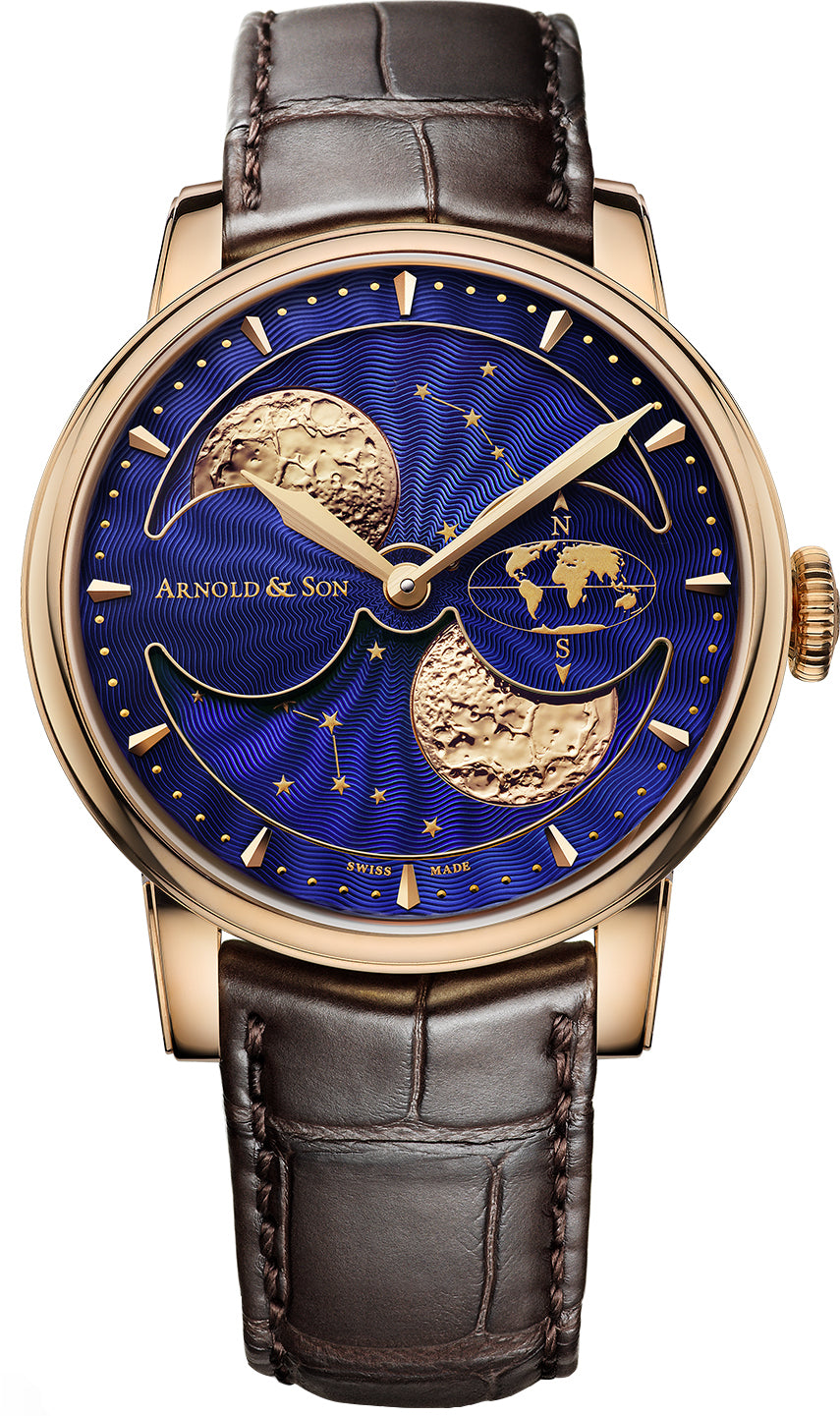 ArnoldandSon Watch Hm Perpetual Double Hemisphere Moon