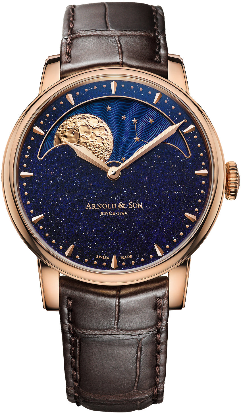 ArnoldandSon Watch Hm Perpetual Moon Aventurine Limited Edition