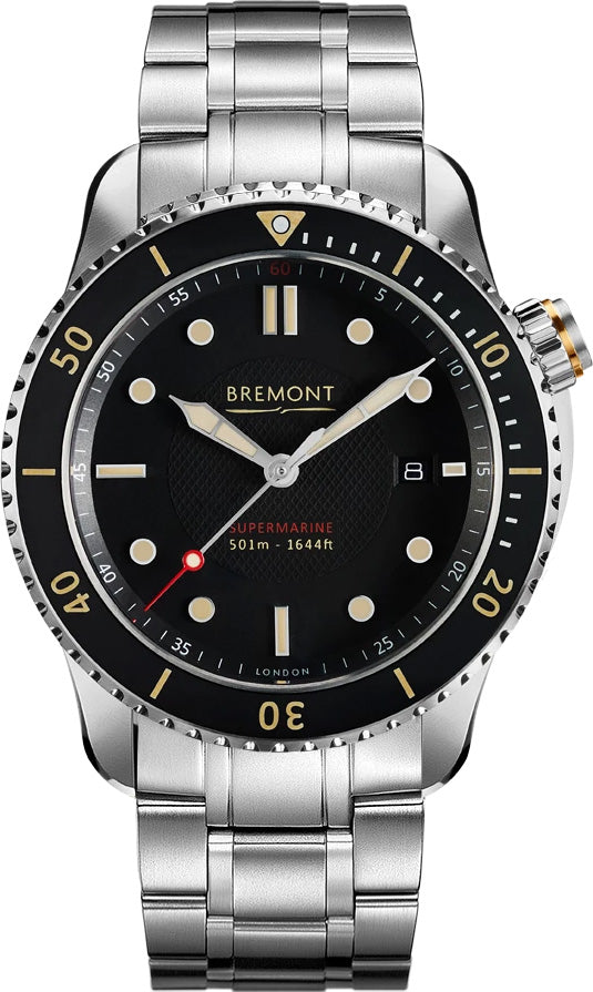 Bremont Watch Supermarine S501 Black Bracelet