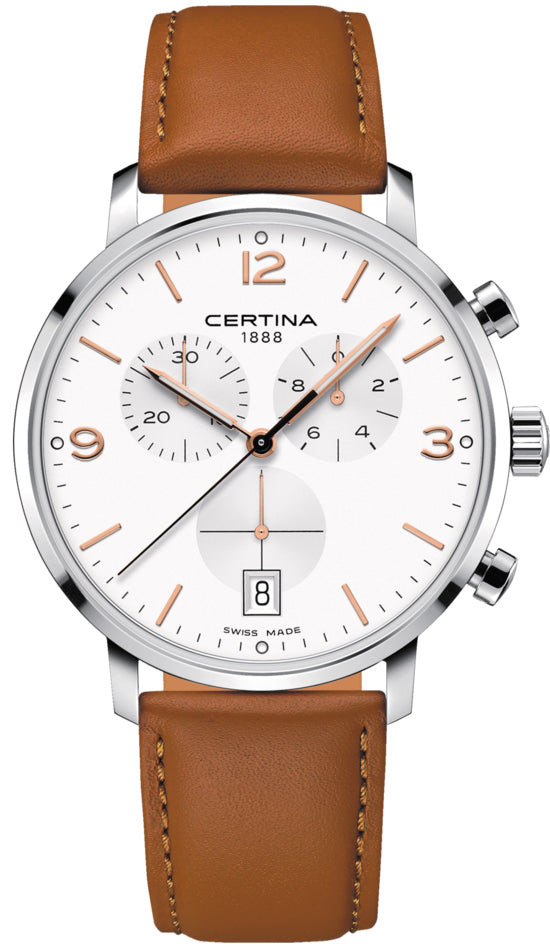 Certina Watch Ds Caimano Chronograph