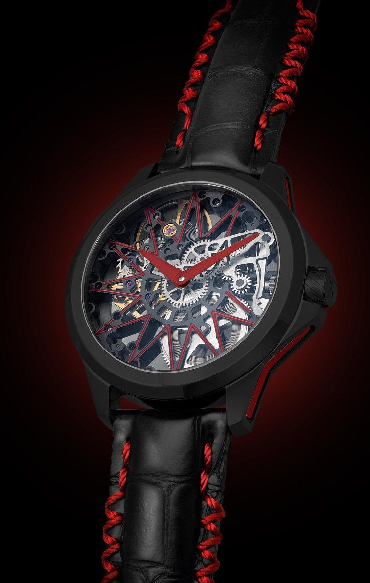 Artya Watch Son Of Gears Star RedandBlack Star