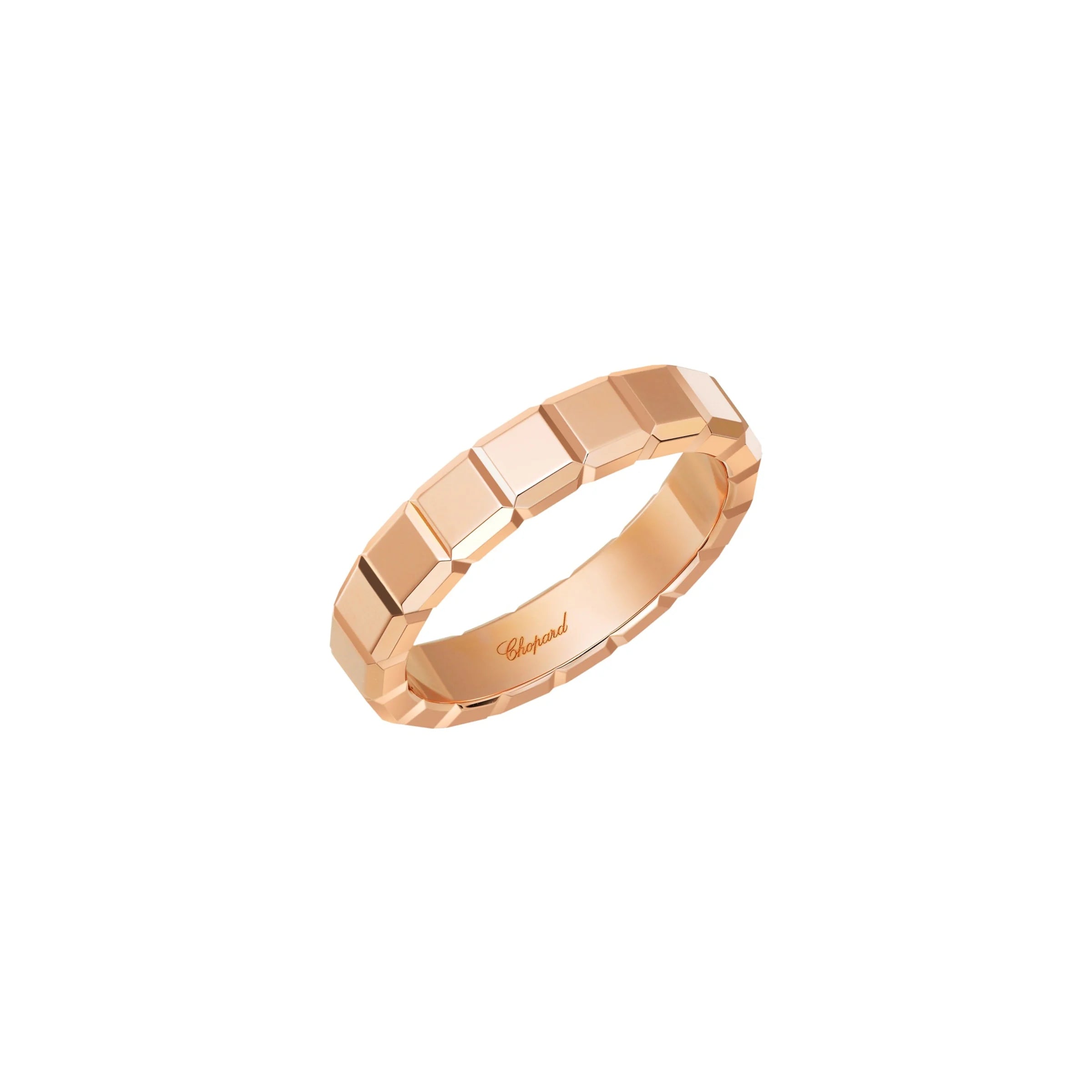 Chopard Ice Cube 18ct Rose Gold Medium Ring - 51